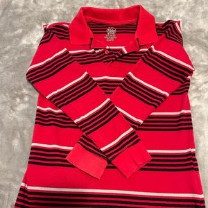 Faded Glory Boys Long Sleeve Polo Shirt